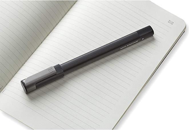 Image du produit Moleskine Smart Writing Set Ellipse (A5, Pointillés, À rayures, Couverture rigide)
