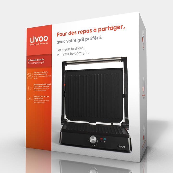 Produktbild Livoo Fleisch- und Panini-Grill