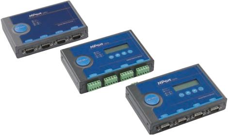 Actual product image Moxa NPort 5430 - 12 - 48 V - SNMP v1 - ICMP - IP - TCP - UDP - DHCP - BOOTP - Telnet