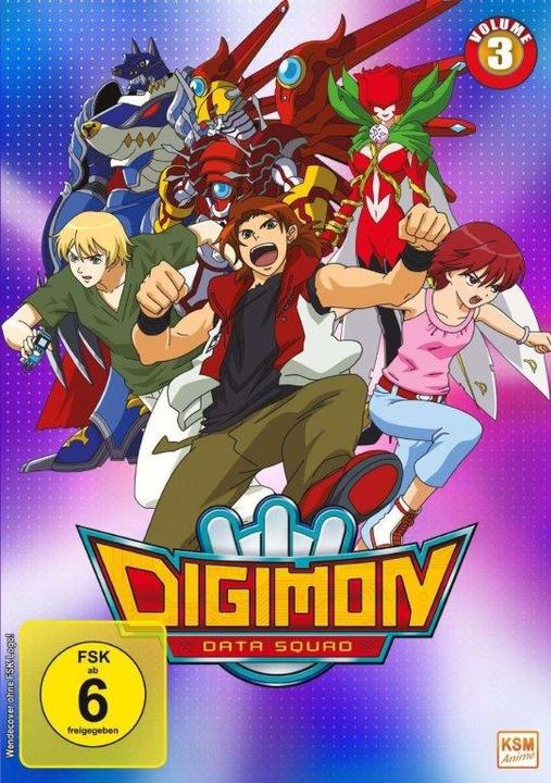 Produktbild Digimon Data Squad - Volume 3: Episode 33-48 (3 DVDs) (DVD, 2019, Deutsch, Japanisch)