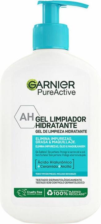 Image du produit Garnier Pure Active Gel Limpiador Hidratante 250ml (Gel, 250 ml)