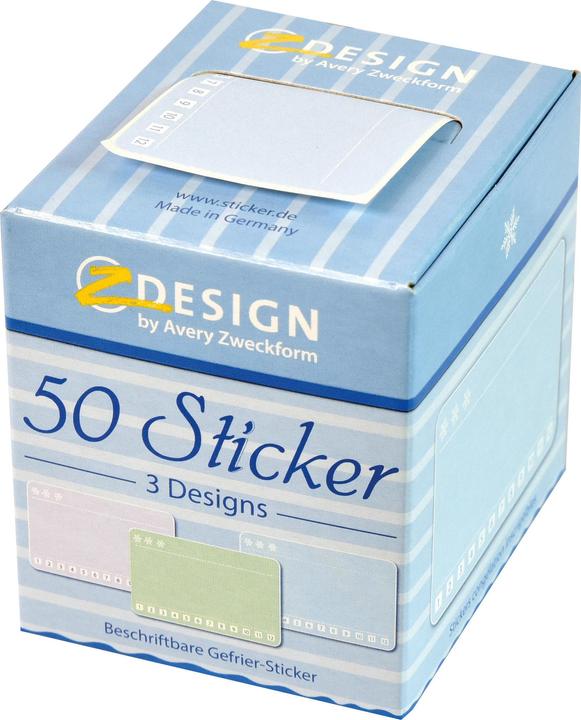 Actual product image Z-Design Tiefkühl-Etiketten