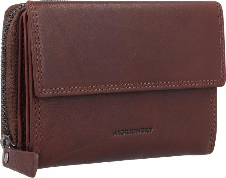 Actual product image Jack kinsky Wallet RFID protection leather 13.5 cm