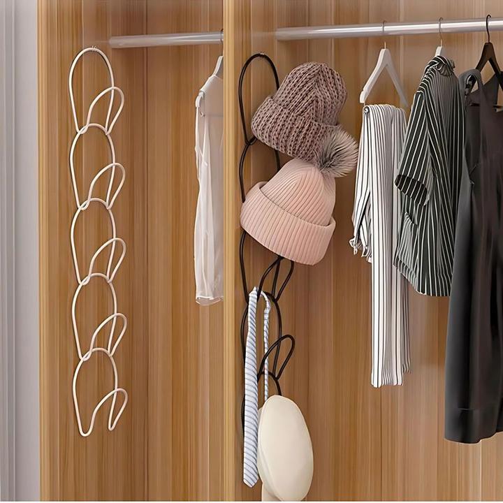 Produktbild Hermex Türgarderobe Türhalterung für Hut Schal Handtasche Hängegarderobe Set