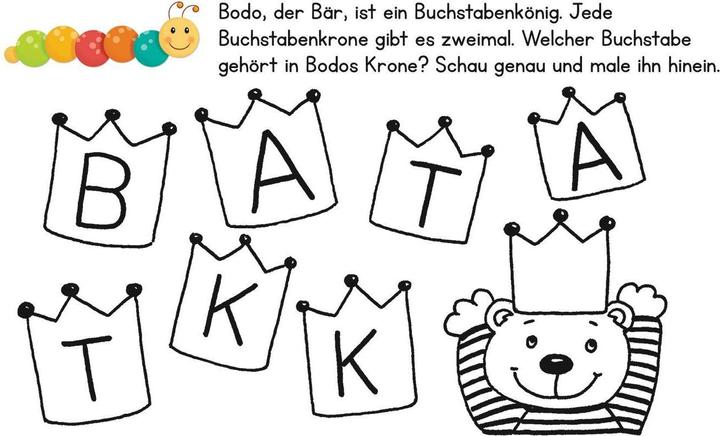 Produktbild Lernraupe - Erste Buchstaben (Deutsch)