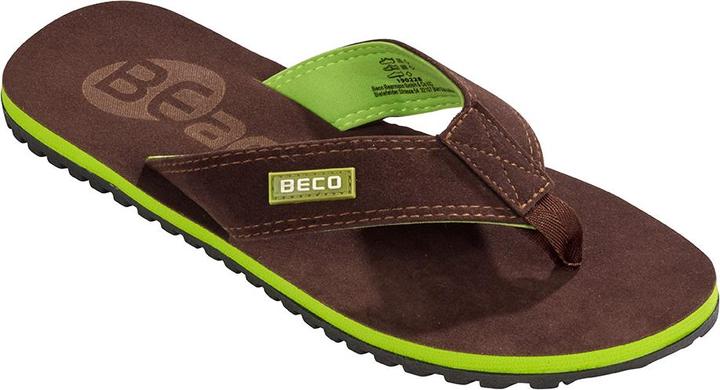 Beco Beermann GmbH V-Strap Slipper men Standard | grün/schwarz | 43 (43)