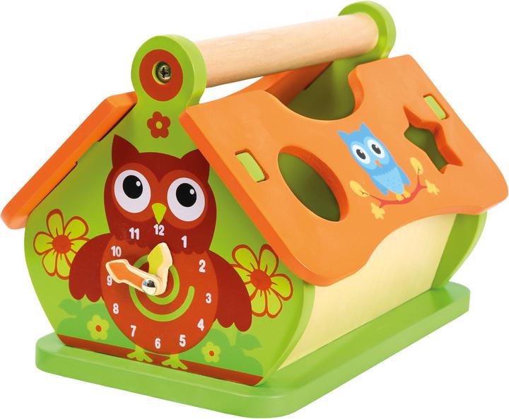 Produktbild Mertens Steckspiel, Holzhaus (Deutsch)