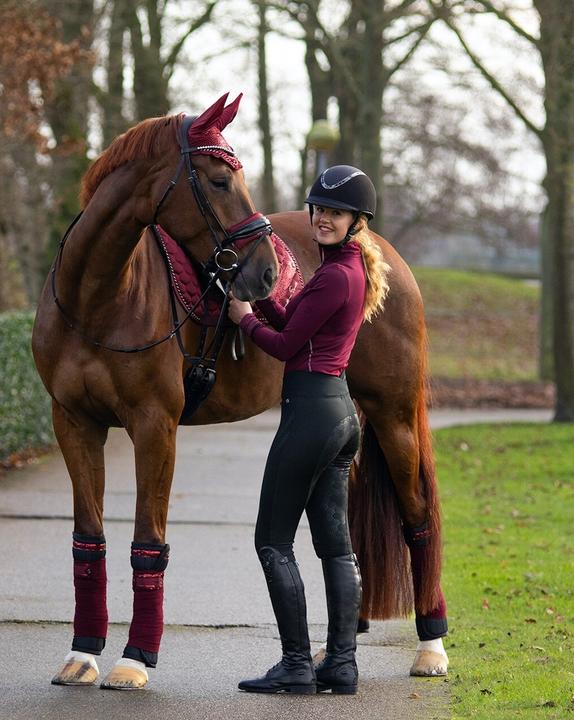 Actual product image Qhp Riding leggings Raquel Fullgrip ladies (46)
