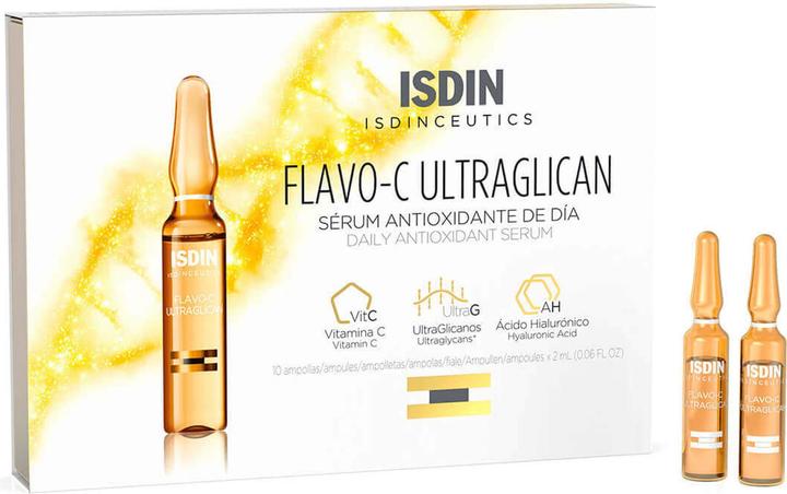 Actual product image Isdin ISDINCEUTICS flavo-c ultraglican 10 x 2 ml (20 ml)