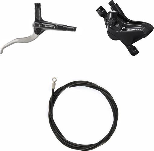 Productafbeelding Shimano BR-MT420 schijfremset met BL-MT401 achter zilver (Achterrem, Remsets, 4)