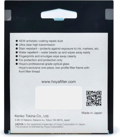 Actual product image Hoya Fusion Antistatic Next Protector Filter (62 mm, Protection filter, 62 mm)