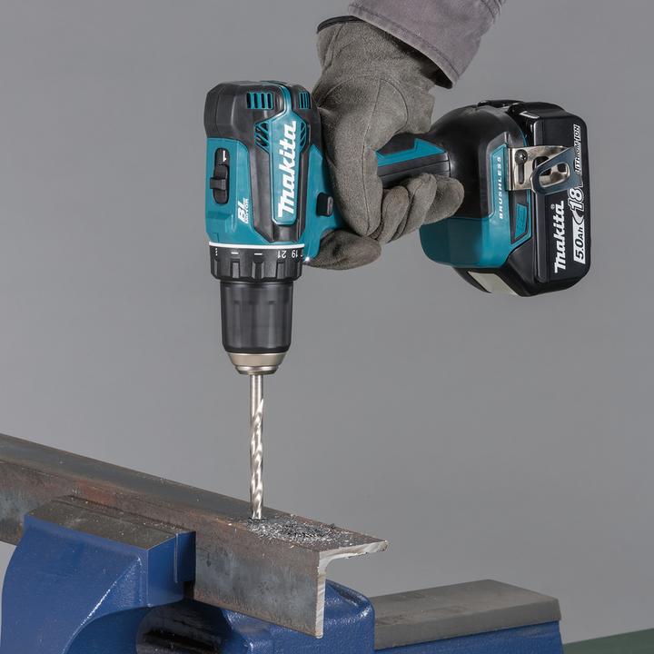 Image du produit Makita DDF485RFJ 2x 3,0 Ah 18V perceuse visseuse sans fil (Fonctionnement sur batterie)