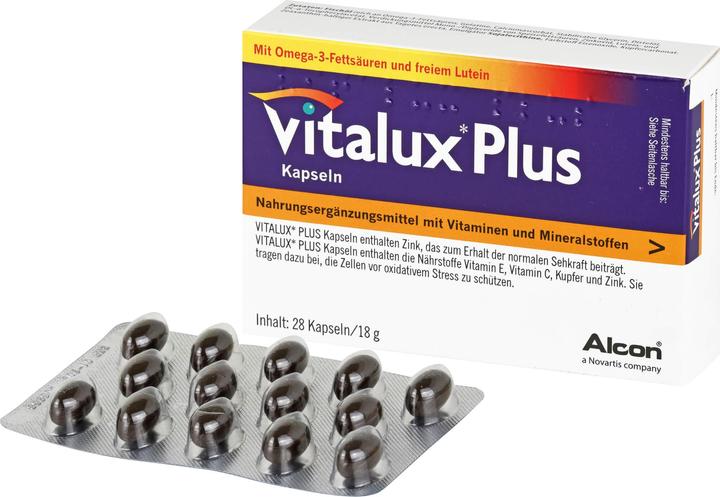 Produktbild Vitalux Plus Kaps (84 Stück, Kapseln, 98 g)