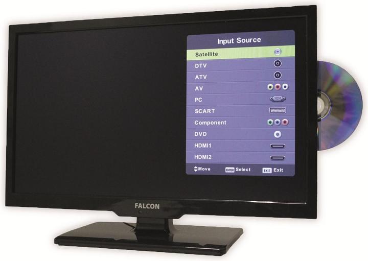 Produktbild MediaRange 3211 - Camping SatTV-Set Koffer Kit mit 24 Zoll TV
