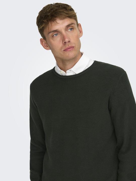 Image du produit Only & Sons Onseric Reg 12 Struc Crew Knit Noos (XS)