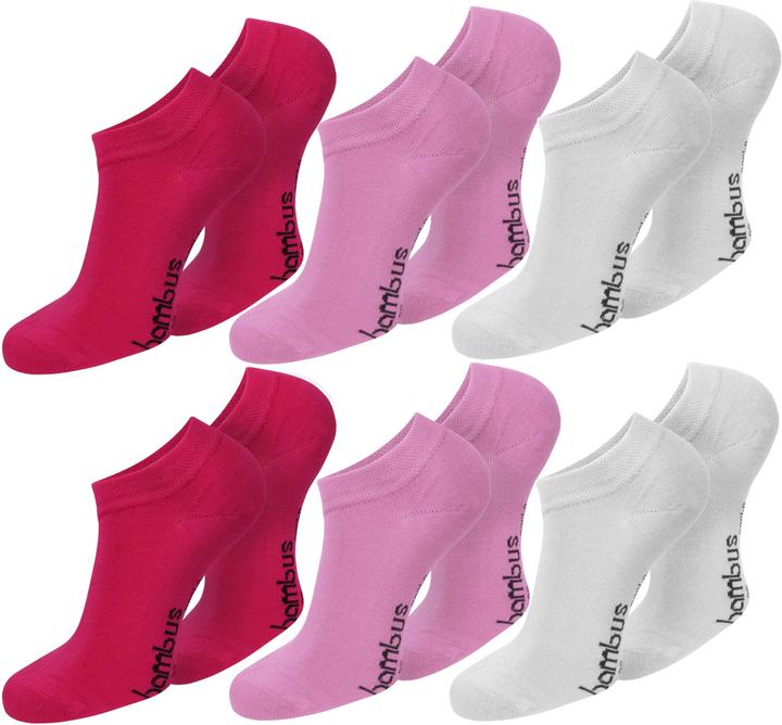 Produktbild Normani 6 Paar Bambus-Gesundheitssocken Sneakers (6er Pack, 39 - 42)
