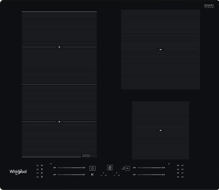 Actual product image Whirlpool WF S0160 NE Black Built-in Zone induction hob 4 zone(s)