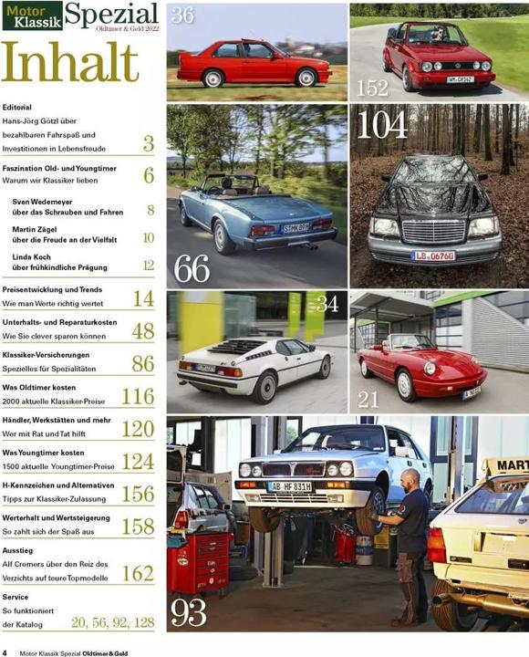 Produktbild Motor Klassik Spezial - Oldtimer & Geld (Deutsch, 2022)
