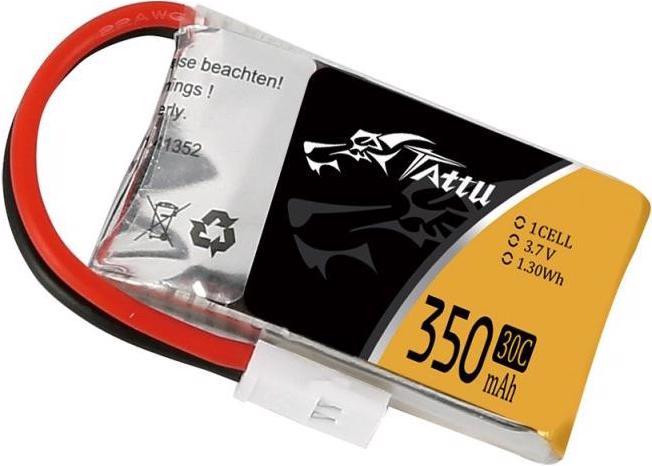Image du produit Tattu Accu RC LiPo 350 mAh 3.7 V 30C (3.70 V, 350 mAh)