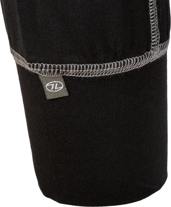 Actual product image Highlander Bamboo 190 Mens L/S Top Black S (S)