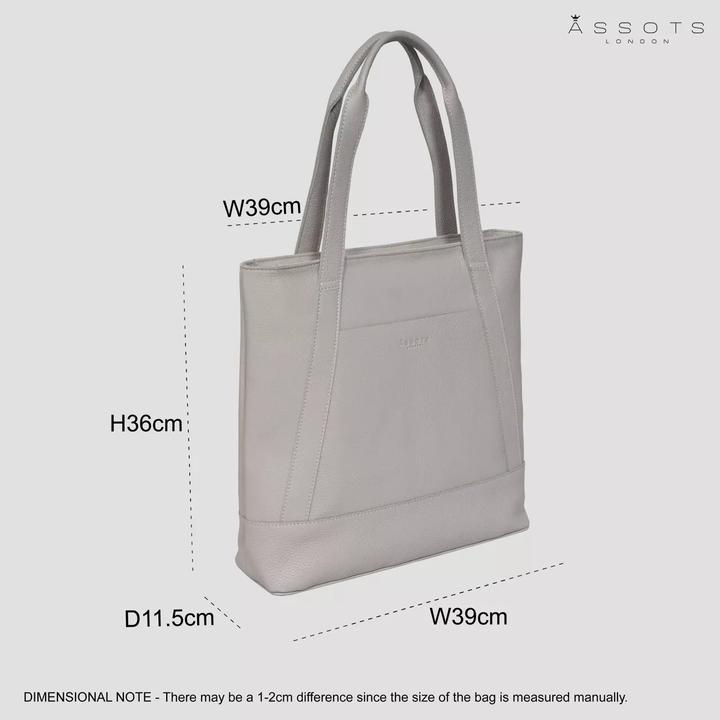 Produktbild Assots London Assots Designer Schultertasche Tragtasche Shopper Leder No.4