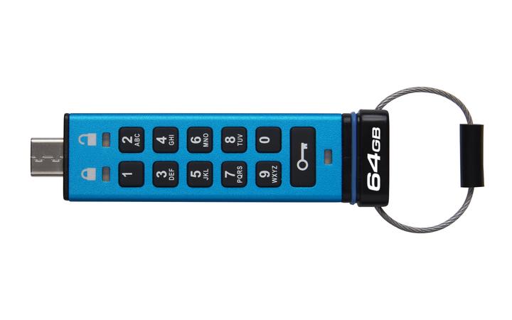 Actual product image Kingston IronKey Keypad 200C (64 GB, USB-C)