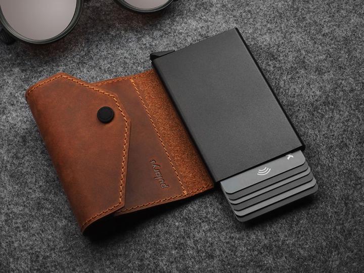 Actual product image Pularys Wallet PORTER GO Credit card holder