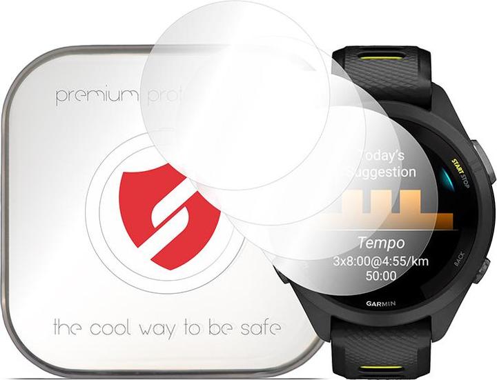 Image du produit Smart Protection - Premium Classic (4 pack) - Garmin Forerunner 265S - Clear