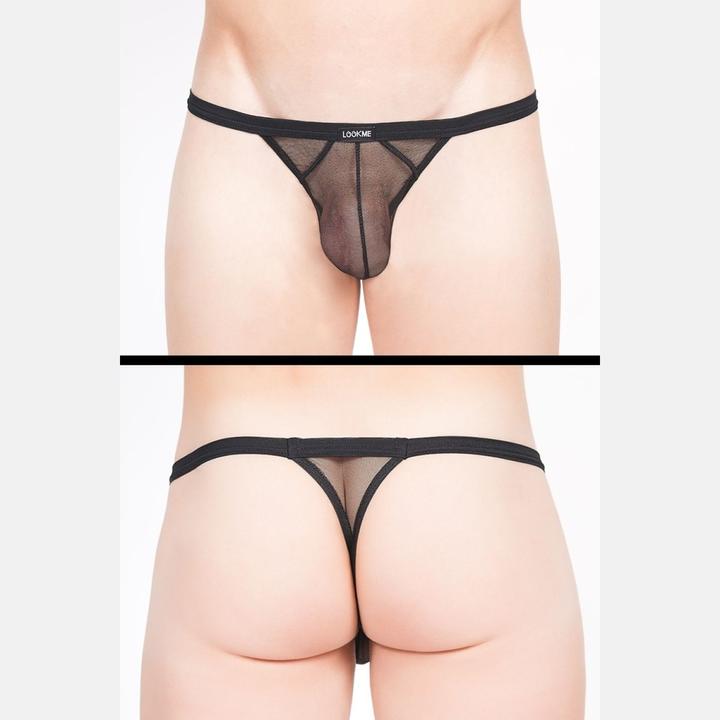 Produktbild Look Me Herren-String in schwarz (M)