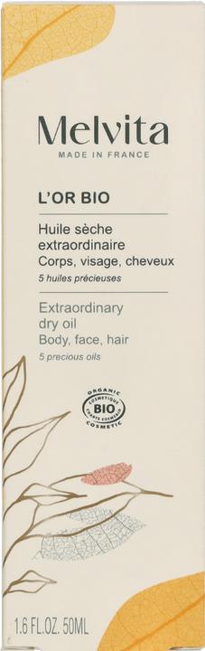 Image du produit Melvita L'Or Bio Huile extraordinaire 50ml (Huile pour le corps, 50 ml)