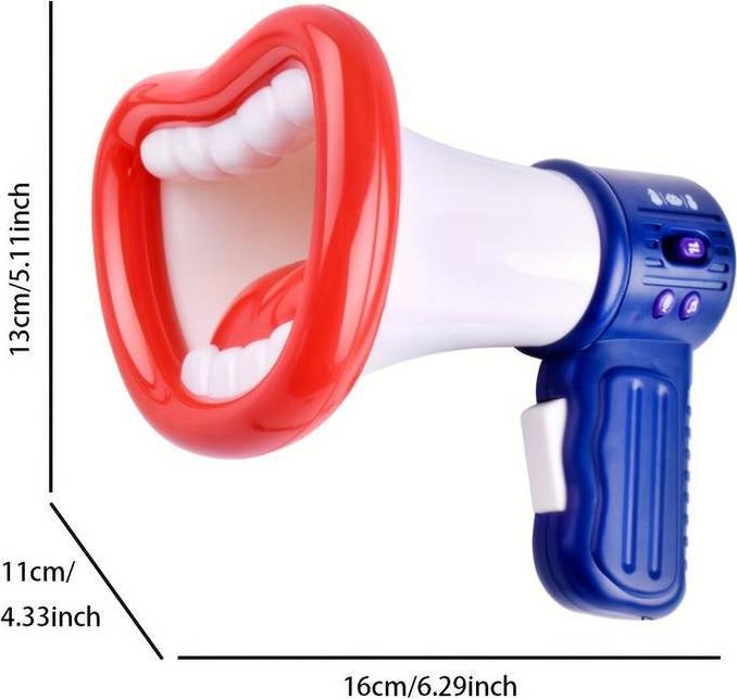 Image du produit PhoneLook Mégaphone modificateur de voix drôle et portable Amplificateur de voix à grande bouche