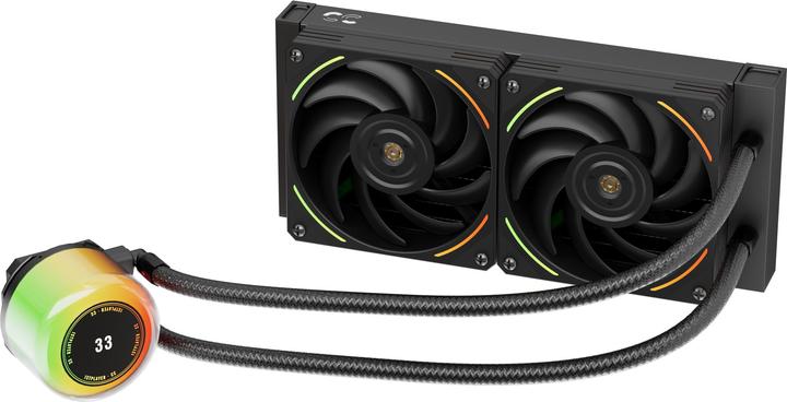 Actual product image 1stplayer Kit Watercooling AIO CC RGB - 240mm (Noir)