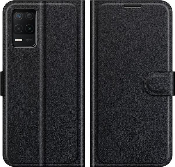 Actual product image MU Classic Litchi Leather Bookcover Series (Realme 8 5G)