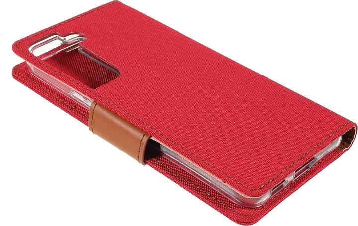 Image du produit Galaxy S22+ - Etui en cuir tissu rouge (Samsung Galaxy S22+)