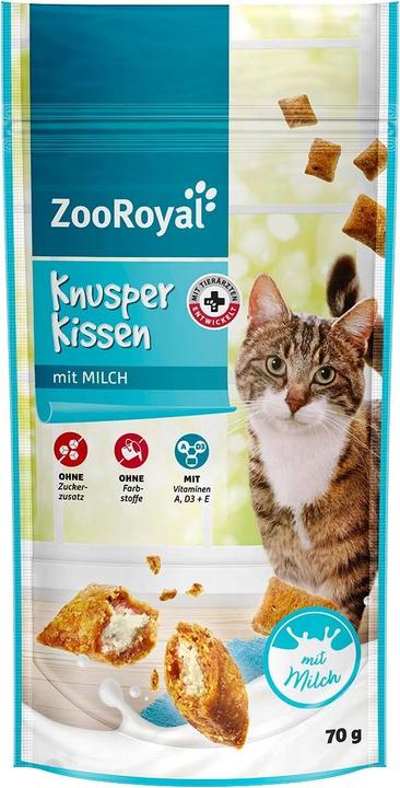 Image du produit Zooroyal Coussins croustillants au lait (18 pcs, 1260 g)