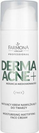 Farmona PROFESSIONAL Derma Acne+ Moisturising Mattifying Face Cream matująco-nawilżający krem do twa (150 ml, 24h Creme)