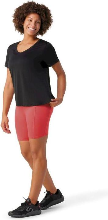 Actual product image Smartwool Women's Active Ultralite V-Neck Short Sleeve (M)