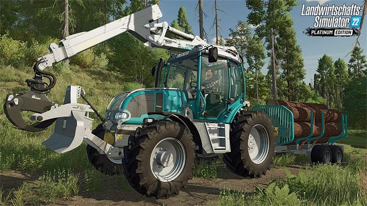 Produktbild Giants Software Landwirtschafts-Simulator 22 - Platinum Edition (PS4, DE)