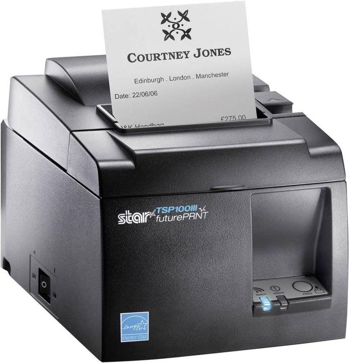 Image du produit Star Imprimante de bons thermique directe 203 x 203 dpi noir USB, coupe Largeur du rouleau: 58 mm, 80 mm (USB)