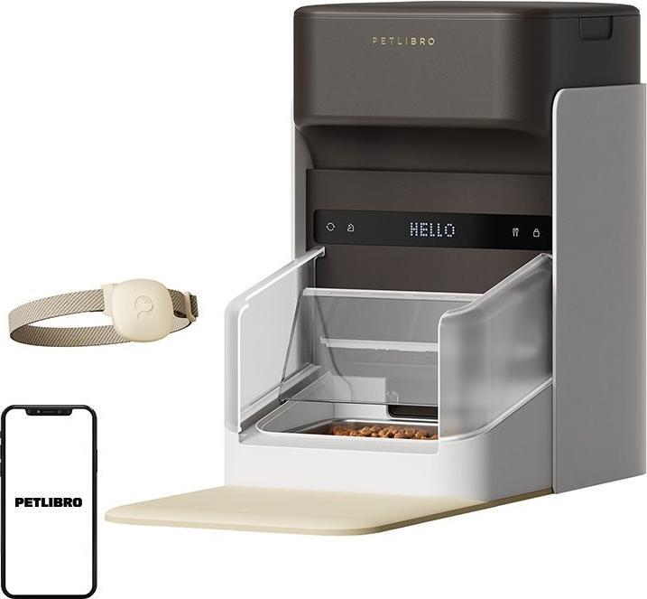 Petlibro RFID smart food dispenser with collar, 3L