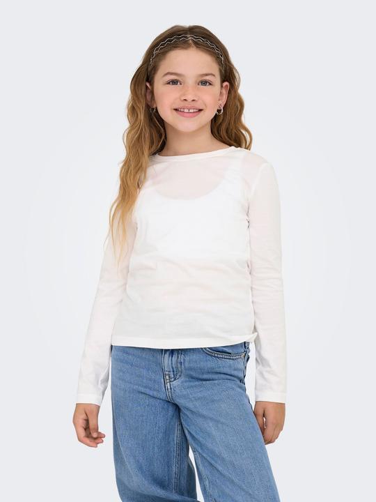 Immagine prodotto Only Normal geschnitten Rundhals Glockenärmel T-Shirt Top (146)