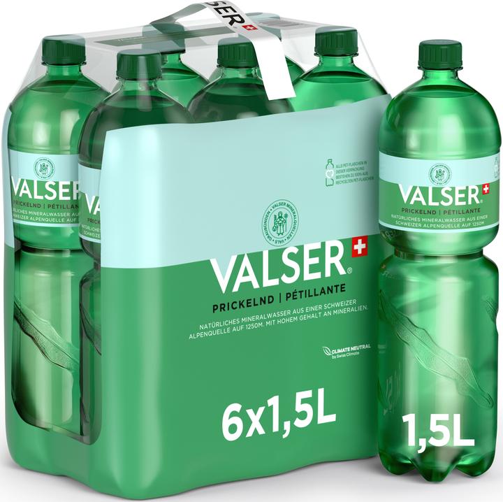 Produktbild Valser Prickelnd (6 x 150 cl)