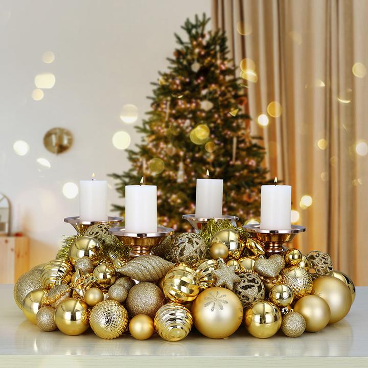 Image du produit Deuba Boules de Noël (102 -pièce)