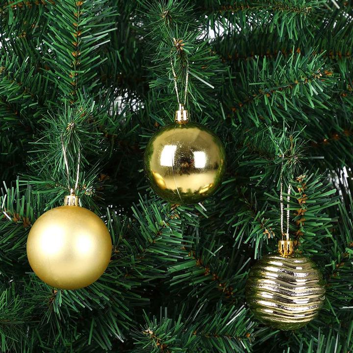 Produktbild Deuba Weihnachtsbaumkugeln (66 -teilig)