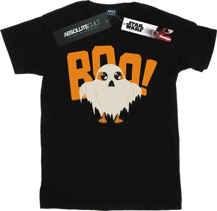 Star Wars The Last Jedi Halloween Ghost Porg TShirt (M)