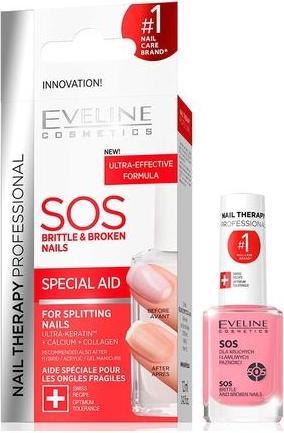 Eveline Cosmetics - Sos Brittle & Broken Nails Multivitamin Conditioner - Multivitamin Conditioner (12 ml)