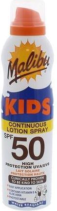 Immagine prodotto Malibu Spray lozione continua per bambini (Spray solare, SPF 50, 175 ml)