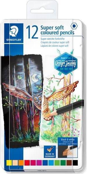 Actual product image Staedtler 149C Super Soft Coloured Pencils (12 colours, 12 x)