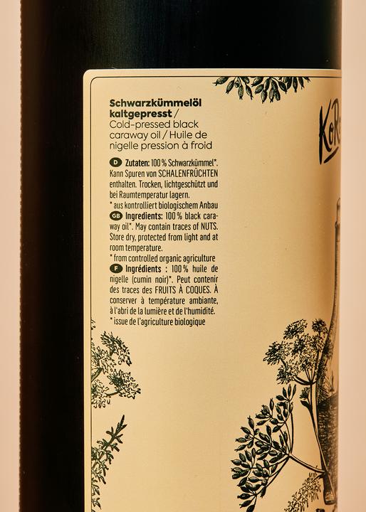 Image du produit KoRo Huile de cumin noir (1000 ml)