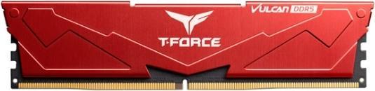 Immagine prodotto Team Group RAM Team D5 6400 32GB C40 Vulcan red K2 (2 x 16GB, 6400 MHz, RAM DDR5, DIMM)